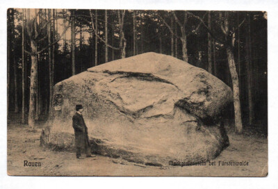 Postcard photo Rauen Markgrafenstein near Fürstenwalde postcard Brandenburg