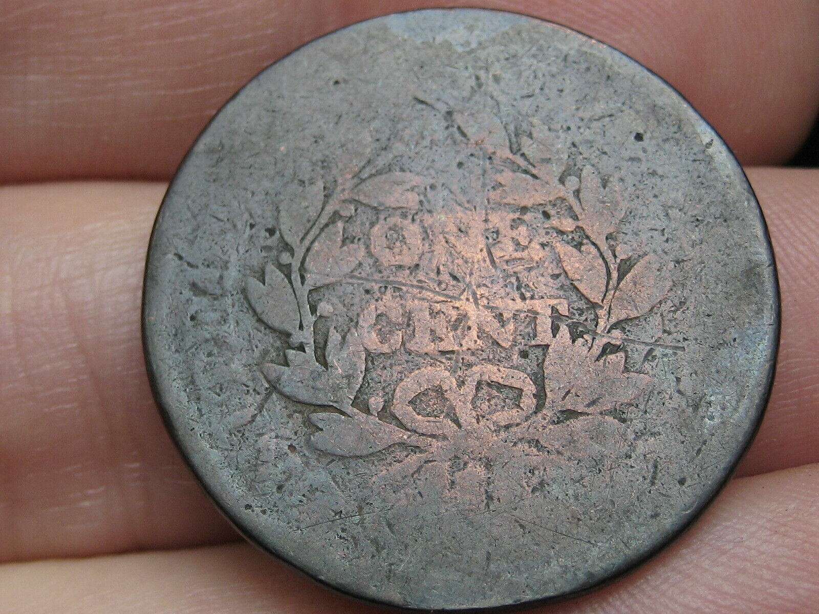 1796-1807 Draped Bust Large Cent Penny- With Stems, Toned
