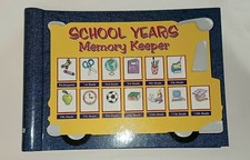 School Days Memories Book Keepsake Photo Album Pictures Scrapbook New.