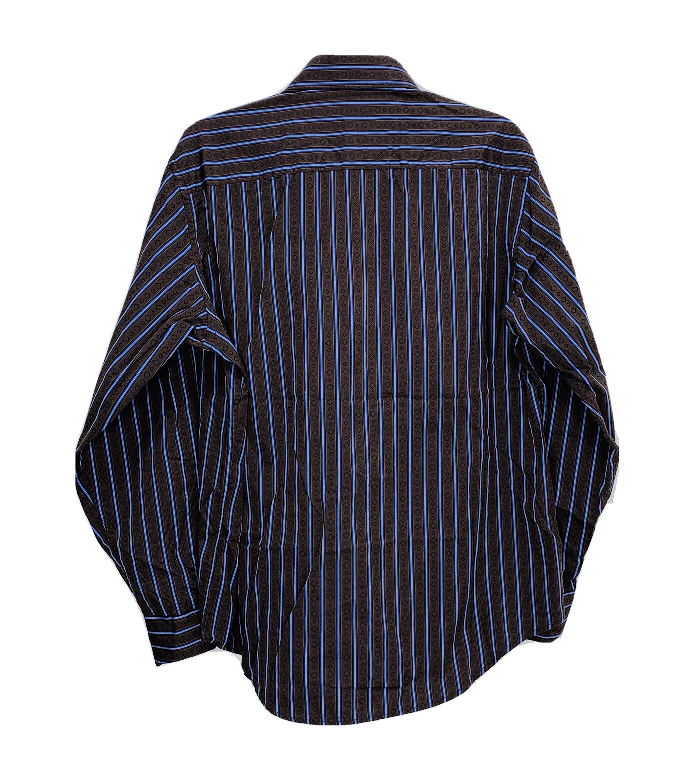 Mens Rare Pattern Bugatchi Uomo Designer Striped … - image 2
