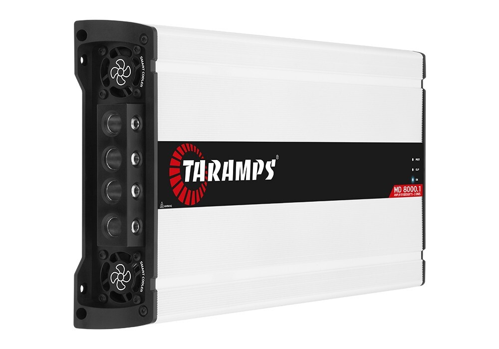 Taramps MD8000.1 1Ω おまけ付き Taramps MD 8000.1 1-Ohms Car Audio Amplifier 8000 Watts RMS