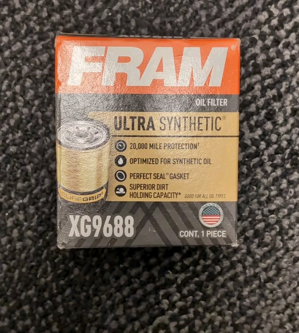 Fram XG9688 cross reference oil filters
