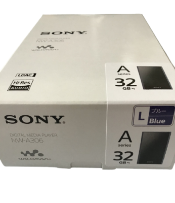SONY WALKMAN 32GB Hi-Res A300 Series NW-A306 Audio Player Blue