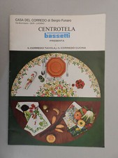 1967 BASSETTI Table Cloth Linen Product Catalog Catalogue Brochure Italian