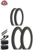 AltaLine BMX BICYCLE FREESTYLE Vendetta DURABLE TIRES 20" x 1.95" 8PC SET.