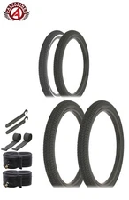 AltaLine BMX BICYCLE FREESTYLE Vendetta DURABLE TIRES 20" x 1.95" 8PC SET.