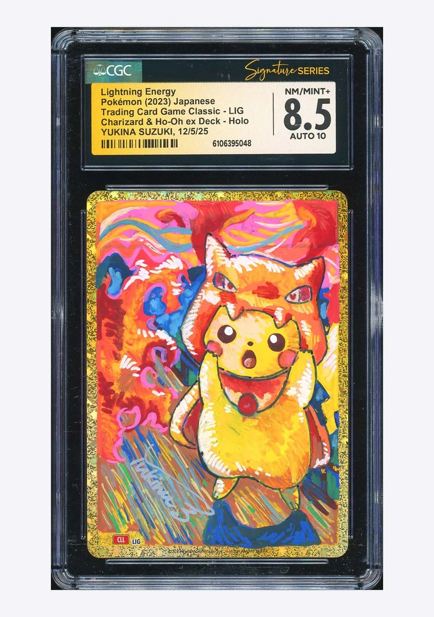 Collectible Individual 8.5 Graded Pikachu Pokémon TCG Card Games