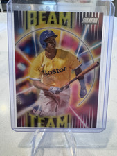 Topps 2022 Stadium Club Beam Team Yellow Jersey SP Rafael Devers #BT-18 Red Sox