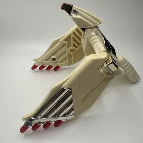 Vintage Mighty Morphin Power Rangers 1995 MMPR White Ranger Falcon Zord Bird