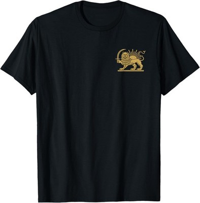 Iran Persian Lion and Sun Symbol T-Shirt