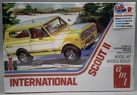 International Scout Ii Im MaßStab 1:25 Amt Bausatz RaritäT Ovp Neu