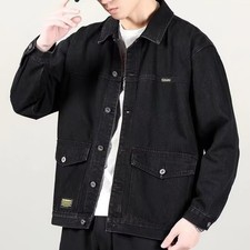 Men's Spring And Autumn Fashion Brand Workwear American Casual Denim Jacket