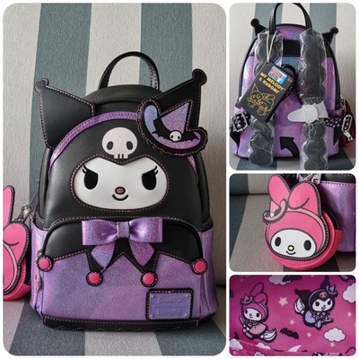 Loungefly NYCC Exclusive 2023 Kuromi & My Melody Rucksack   Backpack   NEU RAR