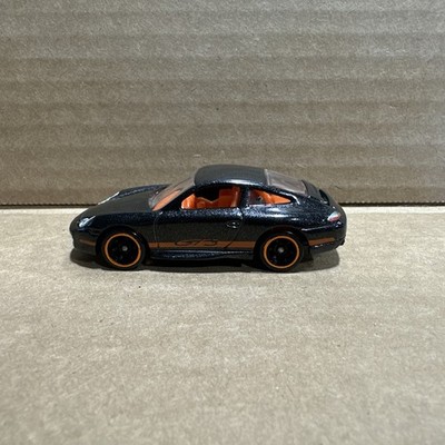 2010 Hot Wheels Speed Machines Porsche 911 GT3 Road Cup Black