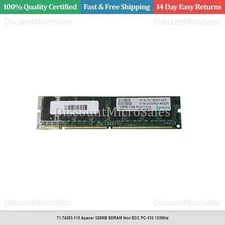71.74353.115 Apacer 128MB SDRAM Non ECC PC-133 133Mhz