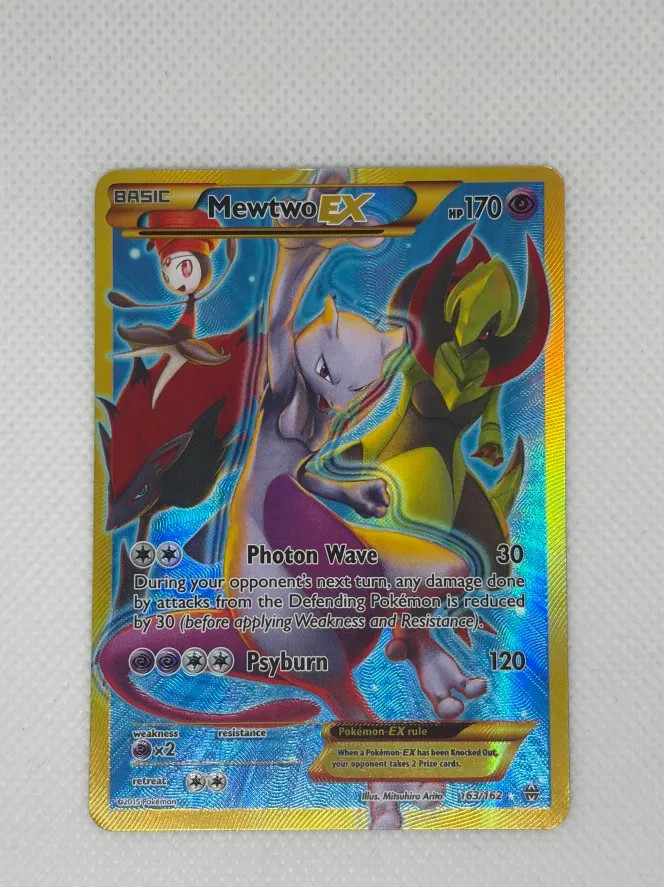 2015 Pokemon Breakthrough Mewtwo EX 163/162