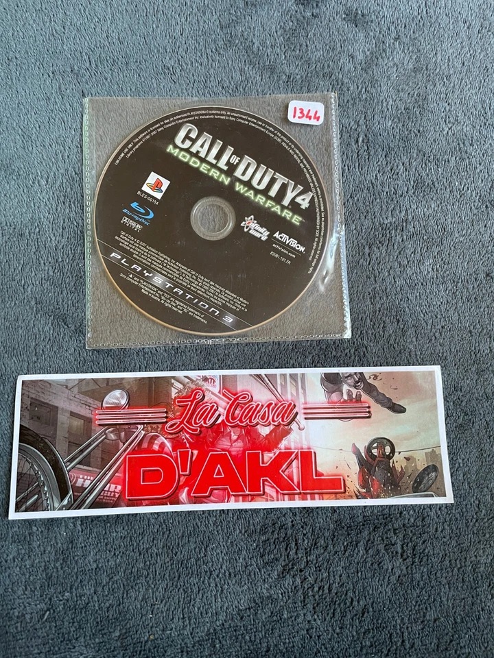 Call Of Duty 4 Modern Warfare CD SEUL sur PS3 Playstation 3 - FR - Photo 1/1