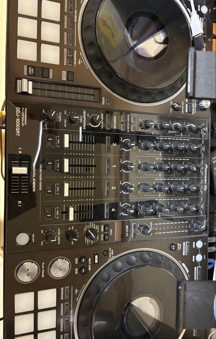 Pioneer DJ DDJ-1000SRT 4-Channel 4-Deck Serato DJ Controller Jog w