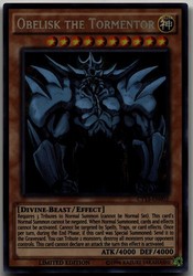 Obelisk the Tormentor CT13-EN002 Secret Rare 2016 Mega-Tins Limited Edition
