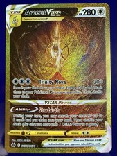Pokémon Arceus VSTAR GG70/GG70 Crown Zenith Galarian Gallery Secret Rare Holo
