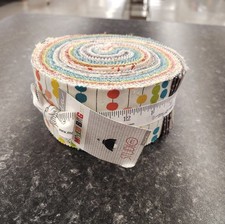 Jelly Roll 2.5" Moda Fabrics. Mixed Bag. Multicolor Quilting Strips