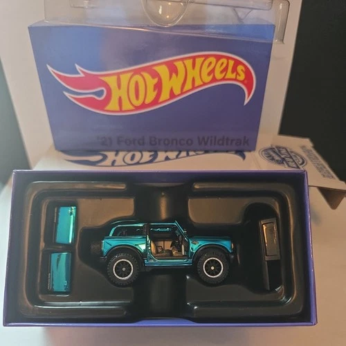 RLC 21 Ford Bronco Wildtrak Truck Hot Wheels HWC RedLine Club Customizable Parts