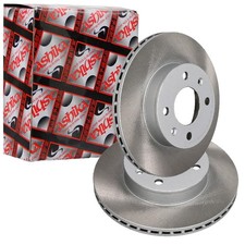 2x ASHIKA BREMSSCHEIBEN 240,6mm BELÜFTET VORNE passend für HYUNDAI I10 KIA PICAN