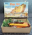 New ListingVintage Miniature Marx Noah's Ark Play Set 1970's Taiwan  No. 48-24399 Animals