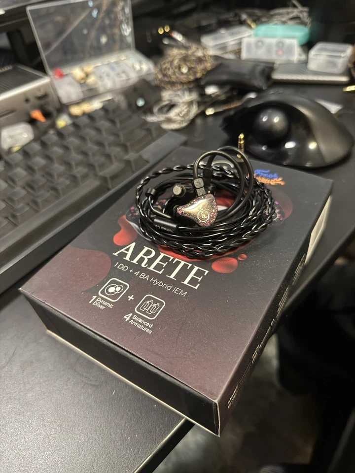 ZiiGaat x Fresh Reviews Arete 1DD+4BA Hybrid IEM In-Ear Monitors USED, READ!! - Image 2 of 3