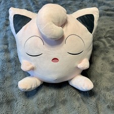 Pokemon Jigglypuff Sleeping Kids' Plush Buddy Pink
