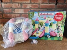Sylvanian Families Bouncy Castle Boxed New Complete With Figure