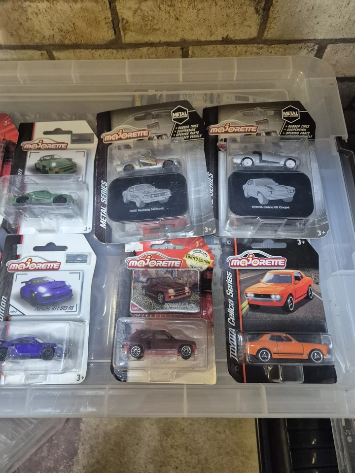 MAJORETTE bundle porsche toyota celica Renault honda - Image 2 of 3