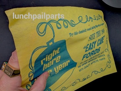 NOS RARE Ford Anti Fog Cloth Mustang Mach 1 Boss 302 429 Shelby GT350 500 428SCJ