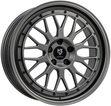 MB Design Wheel Rim LV1 7.5Jx18 ET45 5x112 MATTE GREY for MINI Cooper SE Clubman One C