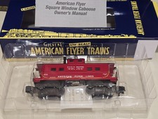 American flyer 48745 Smoking Caboose "Hard to find NIB"
