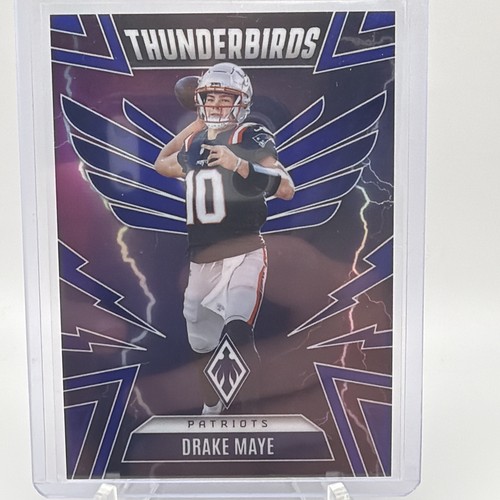 Drake Maye [Blue] #35 2025 Panini Phoenix Thunderbirds card