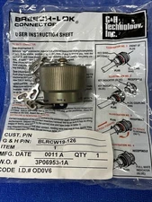 BREECH-LOK ~ BLRCW19-126 ~ G&H TECHNOLOGY ~ COVER,ELECTRICAL CONNECTOR