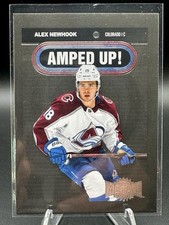2021-22 Skybox Metal Universe Amped Up Alex Newhook #AU-13 Rookie RC