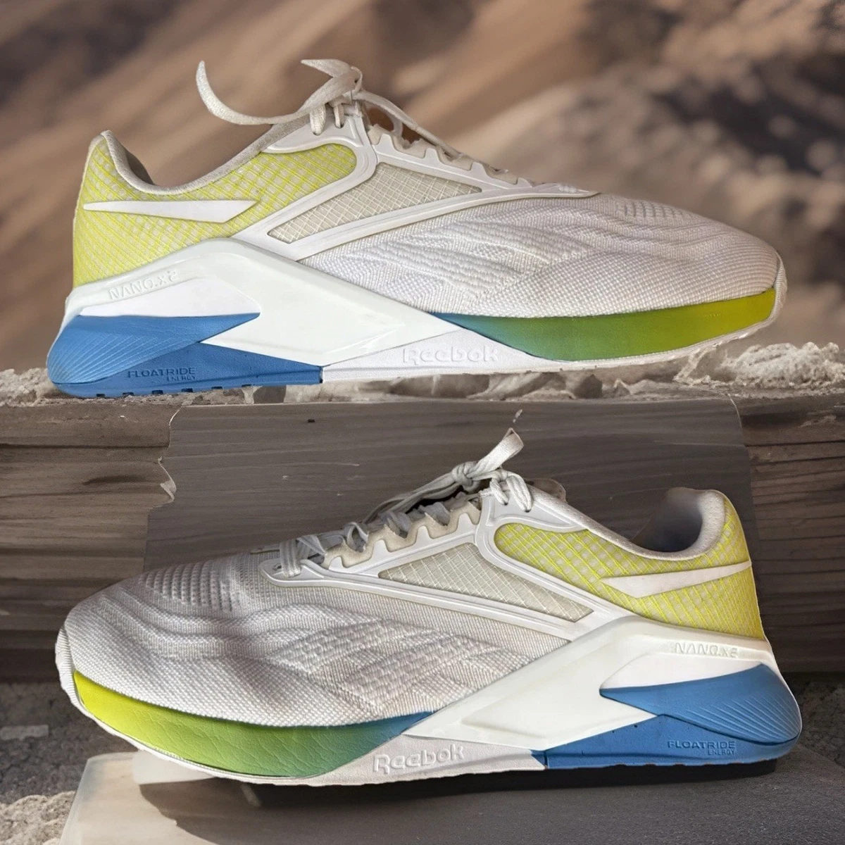 Reebok Nano X2 White Acid Yellow W for sale | eBay