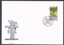 Liechtenstein FDC 1993 Michel 1064 Œuvre missionnaire d'église - Arbre de vie