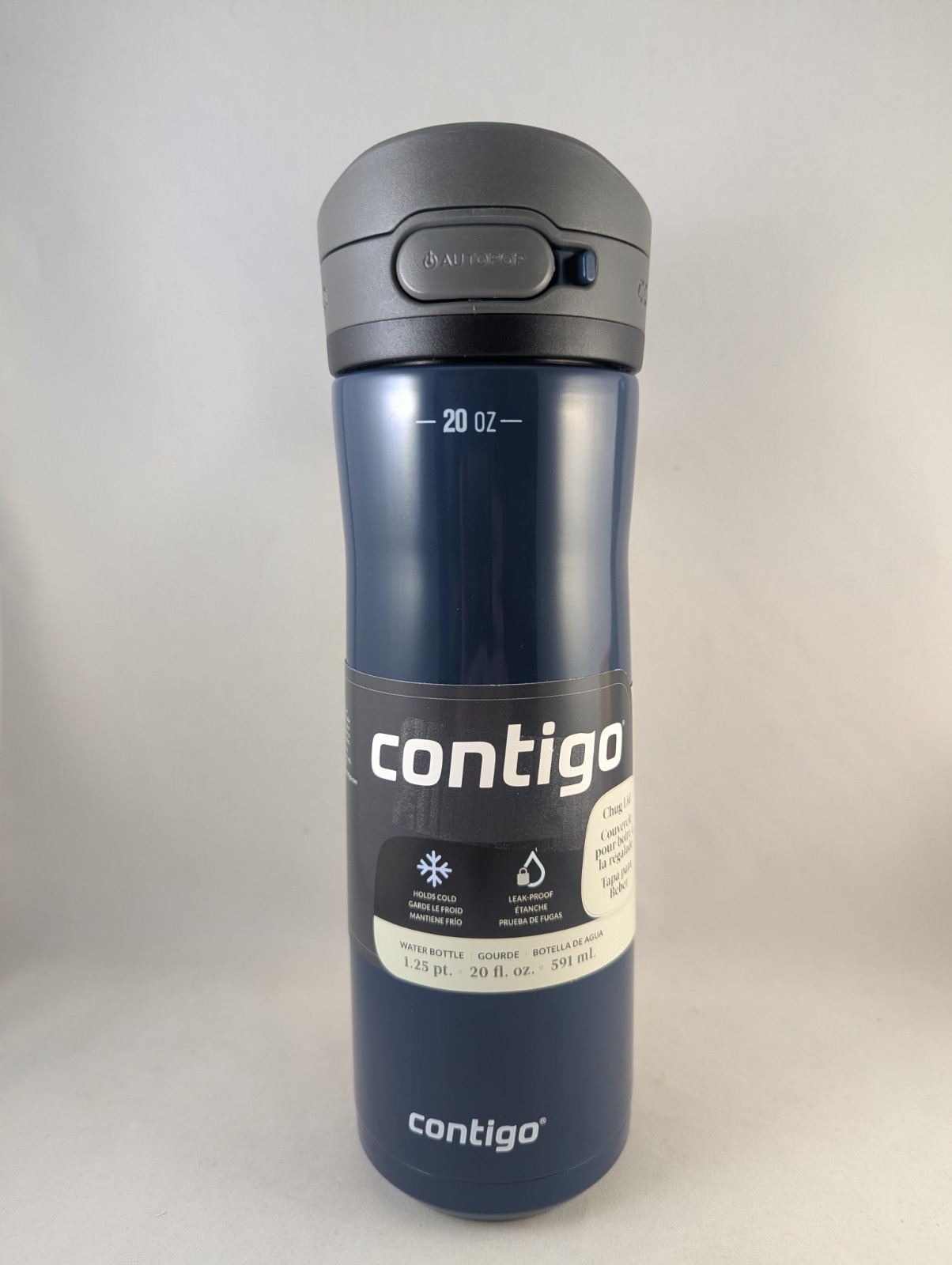 CONTIGO JACKSON CHILL 20 OZ VACUUM INSULATED STAINLESS STEEL