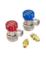 Orion Motor Tech R134a Quick Coupler Adapter, Adjustable R134a Adapters and A...