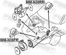 Support moteur Mitsubishi SPACE RUNNER