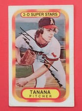 Frank TANANA 1977 Kellogg's 3-D # 45 Angels Great Vintage Baseball VG w-cracks