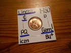 1950D Lincoln Cent Gem BU+ SWEET!!! PQ!!! LOOOOOOOOK!!!!!!