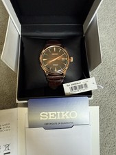 Seiko Presage Cocktail Time Mens Watch SRPB46J1 - Manhattan Cocktail - Automatic