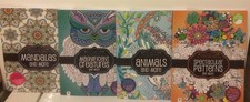 Kaleidoscope Coloring Adult Coloring Books set of 4
