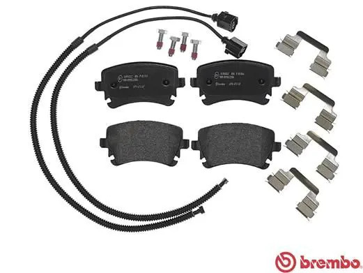 Für BREMBO P 85 064 Brake Pad Set, disc brake P 85 064 Brake pads set rear , fi - Bild 2
