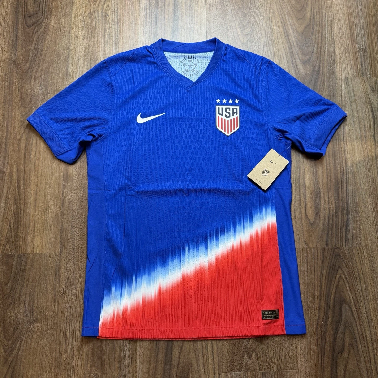 Camiseta Estados Unidos 2024 Azul post