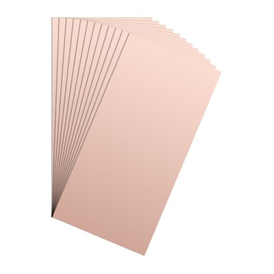 4x8 Inch Double Sided Copper Clad Laminate PCB, 12 Pcs 1.5mm Prototype Board